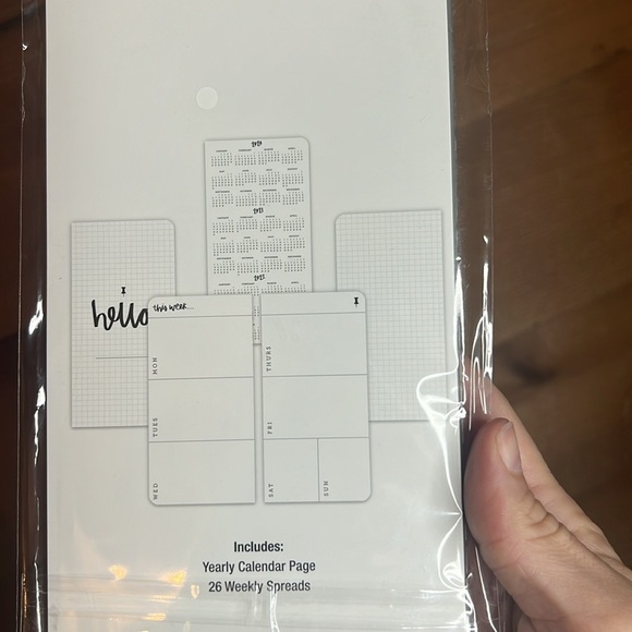 New Undated Calendar 12 Month 26 Week Journal Bundle Floral Office Academia Plan - Picture 2 of 5